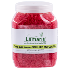 Соль для ванн "вишня И миндаль" Lamaris