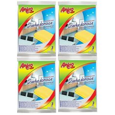 Салфетки домашние, Amigo, Комплект (4х3шт) 30х38см Амиго