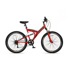 Велосипед MaxxPro SENSOR 26 красно-чёрный