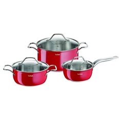 Набор посуды Tefal Intuition Colors B903S374 6 пр. красный