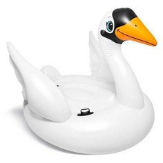 Надувной плот с ручками Intex 57287 "Лебедь" (178х140х132см) 14+