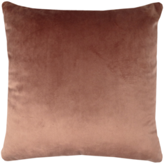 Подушка 40х40 бархат пепел розы Linen Way