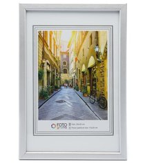 Фоторамка Fotografia 20х30 см, серебро FFW-4506