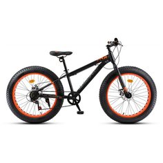 Велосипед MaxxPro FAT X24 чёрно-оранжевый