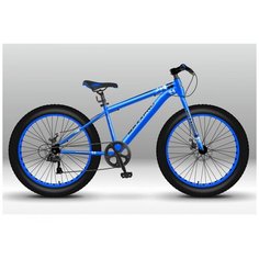 Велосипед MaxxPro FAT X24 сине-чёрный