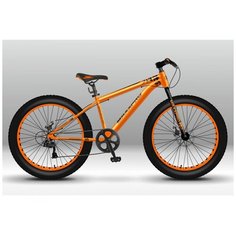 Велосипед MaxxPro FAT X20 оранжево-чёрный