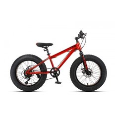 Велосипед MaxxPro FAT X20 красно-чёрный