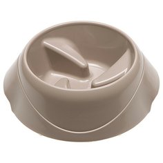 Миска Ferplast Magnus Slow Medium коричневый