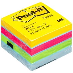 Блок-кубик Post-it 51*51 мм, мармелад, 400 листов (7000033979)
