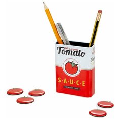 Набор подставки и держателей Tomato Sauce магнитный Balvi