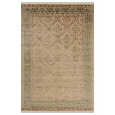 Ковер индийский Kover.ru KING OF AGRA AL.NO68-CRE-NGRN CP-10, Шерсть 1.37x0.7