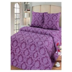 Комплект постельного белья Миланика, Сапфир Жаккард, семейный, тип ткани поплин, состав: хлопок 100%. Milanika