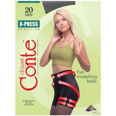 Колготки Conte Elegant X-Press, 20 den, размер 5, nero (черный)