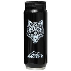 Термокружка Мастер К. 5264293, 0.4 л черный