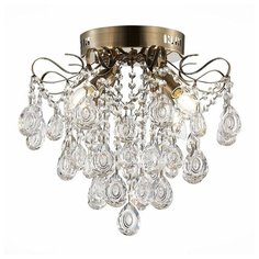 Потолочная люстра хрустальная Evoluce Kame SLE160102-04