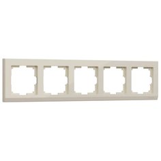 Рамка на 5 постов Werkel Stark слоновая кость W0051803 4690389161933