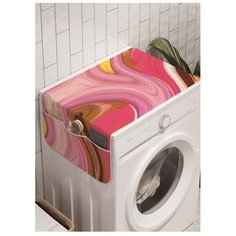 Органайзер для хранения "Палитра модницы" на стиральную машину, 45x120 см Ambesonne