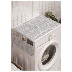 Органайзер для хранения "Блестящий удав" на стиральную машину, 45x120 см Ambesonne