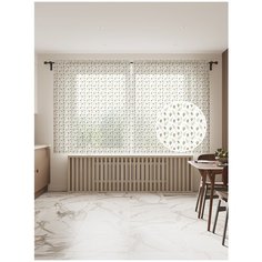 Фототюль JoyArty "Артишоки", 145x180 см (2 полотна со шторной лентой + 50 крючков)