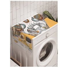 Органайзер для хранения "Сказочный вихрь" на стиральную машину, 45x120 см Ambesonne