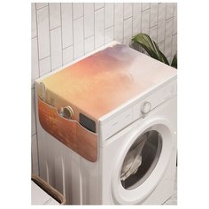 Органайзер для хранения "Туман на реке" на стиральную машину, 45x120 см Ambesonne