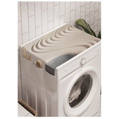 Органайзер для хранения "Камень в песке" на стиральную машину, 45x120 см Ambesonne