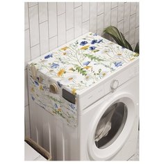 Органайзер для хранения "Мечтательная весна" на стиральную машину, 45x120 см Ambesonne