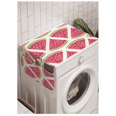 Органайзер для хранения "Арбузный орнамент" на стиральную машину, 45x120 см Ambesonne