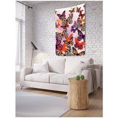 Панно (постер) с фотопринтом на стену "Бабочки стремятся к цели", 150x200 см Joy Arty