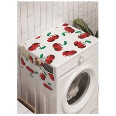 Органайзер для хранения "Вишневая радость" на стиральную машину, 45x120 см Ambesonne