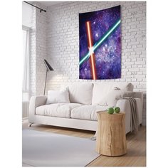 Панно (постер) с фотопринтом на стену "Звездная битва", 150x200 см Joy Arty