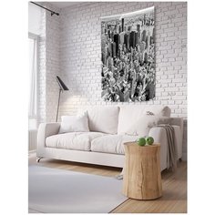 Панно (постер) с фотопринтом на стену "Городские небоскрёбы", 100x150 см Joy Arty
