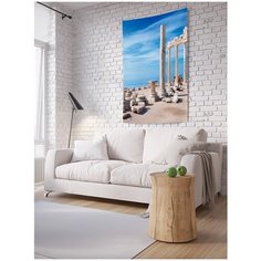 Панно (постер) с фотопринтом на стену "Греческие руины", 100x150 см Joy Arty