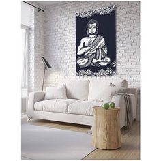 Панно (постер) с фотопринтом на стену "Медитация будды", 100x150 см Joy Arty