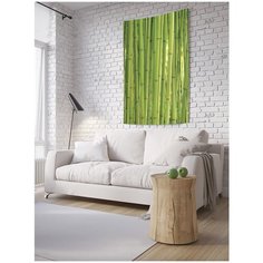 Панно (постер) с фотопринтом на стену "Бамбуковый секрет", 100x150 см Joy Arty