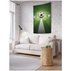 Панно (постер) с фотопринтом на стену "Предстоящий матч", 100x150 см Joy Arty