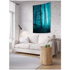 Панно (постер) с фотопринтом на стену "Лесное путешествие", 100x150 см Joy Arty