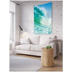 Панно (постер) с фотопринтом на стену "На крутой волне", 100x150 см Joy Arty