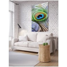 Панно (постер) с фотопринтом на стену "Волшебное перо", 150x200 см Joy Arty