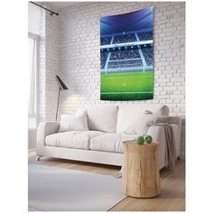 Панно (постер) с фотопринтом на стену "Полные трибуны", 100x150 см Joy Arty