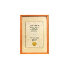 Фоторамка Mpa certificate А4 21x29,7 см Derby, Клен