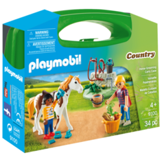 Конструктор Playmobil Country 9100 Стрижка лошадей