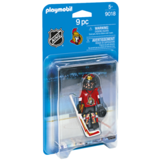 Конструктор Playmobil NHL 9018 Вратарь Ottawa Senators