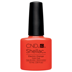 Гель-лак для ногтей CND Shellac Paradise, 7.3 мл, Electric Orange