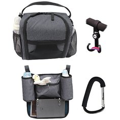 Набор походный для пикника AL1971 (крюч веш для коляс/ланч-бокс/органай для коляс/крючок-вешалка) стандарт Altabebe