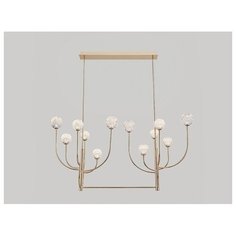 Потолочная люстра светодиодная 3812/C gold (Newport)