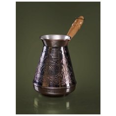 Станица, Турка медная для кофе "Цветок" / Турки, Кофе 600 мл