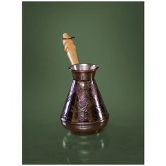 Станица, Турка медная для кофе "Лев" / Турки, Кофе 380 мл