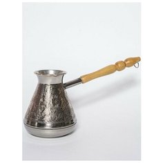 Станица, Турка медная для кофе "Ромашка" / Турка, Кофе 500 мл