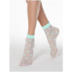 Капроновые носки Conte Elegant 16С-124СП, размер 23-25, turquoise